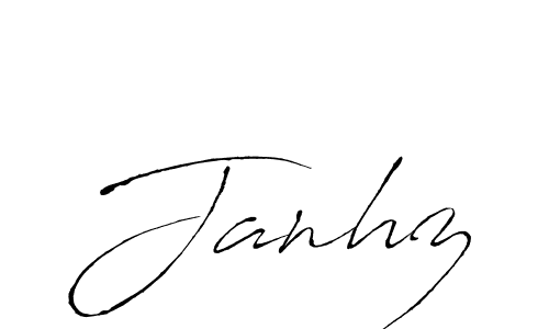 Janhz stylish signature style. Best Handwritten Sign (Antro_Vectra) for my name. Handwritten Signature Collection Ideas for my name Janhz. Janhz signature style 6 images and pictures png