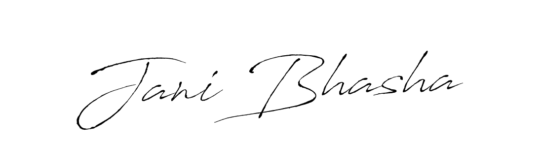 Also we have Jani Bhasha name is the best signature style. Create professional handwritten signature collection using Antro_Vectra autograph style. Jani Bhasha signature style 6 images and pictures png