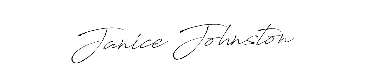 You should practise on your own different ways (Antro_Vectra) to write your name (Janice Johnston) in signature. don't let someone else do it for you. Janice Johnston signature style 6 images and pictures png