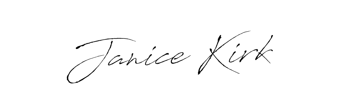 Design your own signature with our free online signature maker. With this signature software, you can create a handwritten (Antro_Vectra) signature for name Janice Kirk. Janice Kirk signature style 6 images and pictures png