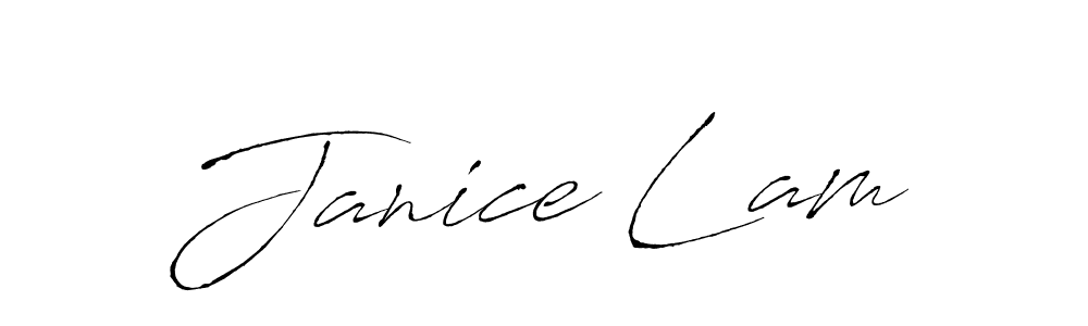 How to make Janice Lam signature? Antro_Vectra is a professional autograph style. Create handwritten signature for Janice Lam name. Janice Lam signature style 6 images and pictures png