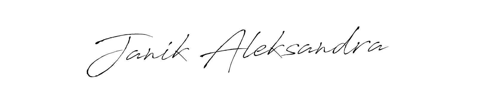 Also You can easily find your signature by using the search form. We will create Janik Aleksandra name handwritten signature images for you free of cost using Antro_Vectra sign style. Janik Aleksandra signature style 6 images and pictures png