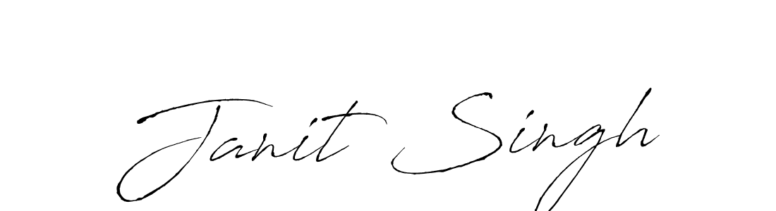 The best way (Antro_Vectra) to make a short signature is to pick only two or three words in your name. The name Janit Singh include a total of six letters. For converting this name. Janit Singh signature style 6 images and pictures png