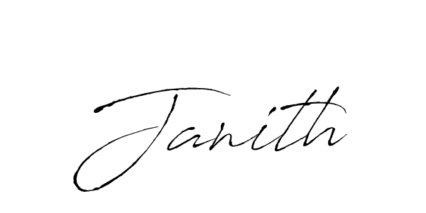 Create a beautiful signature design for name Janith. With this signature (Antro_Vectra) fonts, you can make a handwritten signature for free. Janith signature style 6 images and pictures png