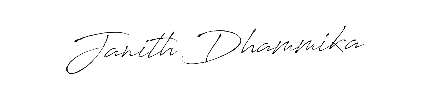 The best way (Antro_Vectra) to make a short signature is to pick only two or three words in your name. The name Janith Dhammika include a total of six letters. For converting this name. Janith Dhammika signature style 6 images and pictures png