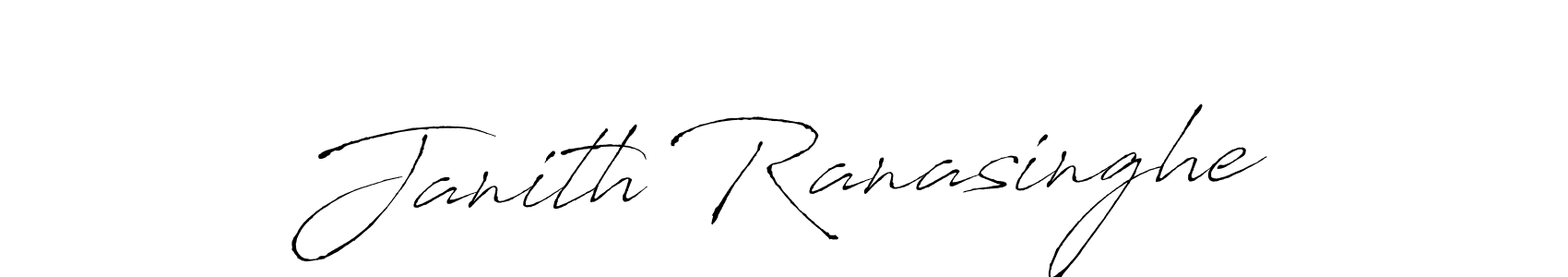 Use a signature maker to create a handwritten signature online. With this signature software, you can design (Antro_Vectra) your own signature for name Janith Ranasinghe. Janith Ranasinghe signature style 6 images and pictures png