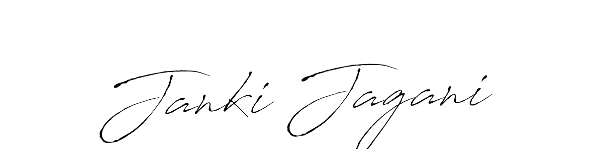 Make a beautiful signature design for name Janki Jagani. Use this online signature maker to create a handwritten signature for free. Janki Jagani signature style 6 images and pictures png