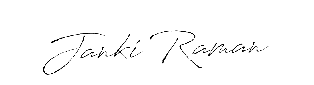 See photos of Janki Raman official signature by Spectra . Check more albums & portfolios. Read reviews & check more about Antro_Vectra font. Janki Raman signature style 6 images and pictures png