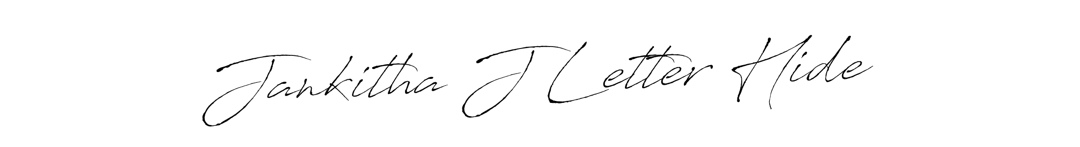 It looks lik you need a new signature style for name Jankitha J Letter Hide. Design unique handwritten (Antro_Vectra) signature with our free signature maker in just a few clicks. Jankitha J Letter Hide signature style 6 images and pictures png