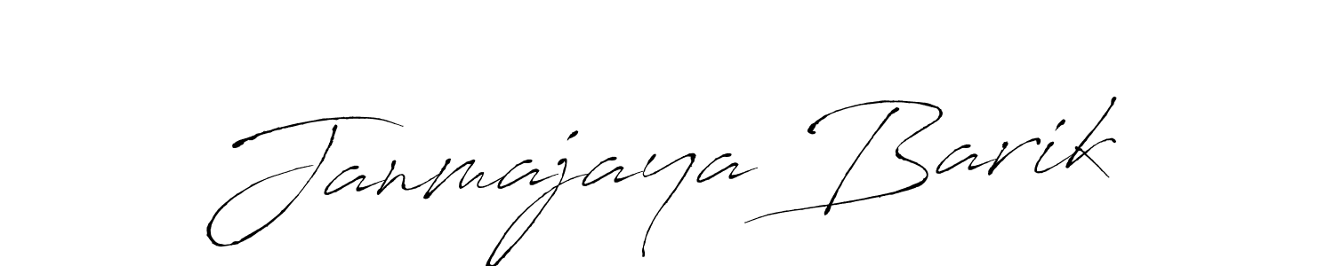 Use a signature maker to create a handwritten signature online. With this signature software, you can design (Antro_Vectra) your own signature for name Janmajaya Barik. Janmajaya Barik signature style 6 images and pictures png