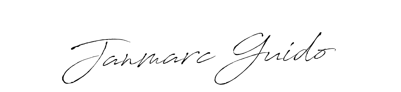 Make a short Janmarc Guido signature style. Manage your documents anywhere anytime using Antro_Vectra. Create and add eSignatures, submit forms, share and send files easily. Janmarc Guido signature style 6 images and pictures png