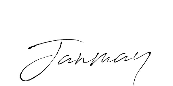 How to make Janmay signature? Antro_Vectra is a professional autograph style. Create handwritten signature for Janmay name. Janmay signature style 6 images and pictures png