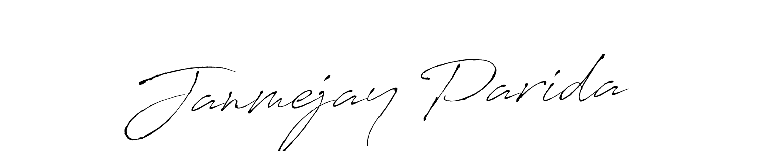 The best way (Antro_Vectra) to make a short signature is to pick only two or three words in your name. The name Janmejay Parida include a total of six letters. For converting this name. Janmejay Parida signature style 6 images and pictures png