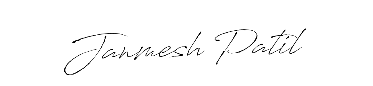 It looks lik you need a new signature style for name Janmesh Patil. Design unique handwritten (Antro_Vectra) signature with our free signature maker in just a few clicks. Janmesh Patil signature style 6 images and pictures png