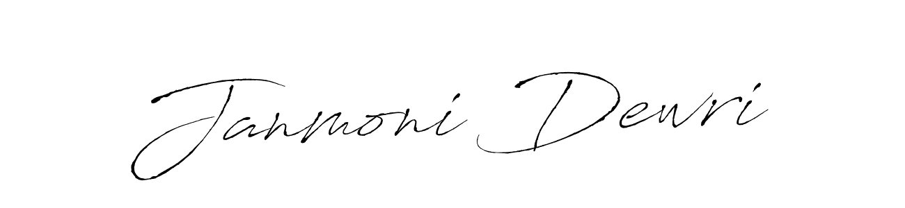 Once you've used our free online signature maker to create your best signature Antro_Vectra style, it's time to enjoy all of the benefits that Janmoni Dewri name signing documents. Janmoni Dewri signature style 6 images and pictures png