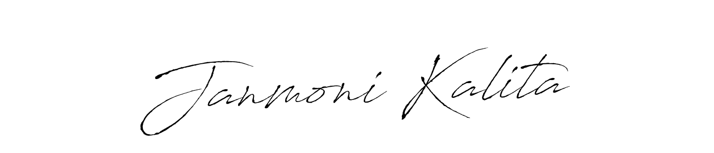 It looks lik you need a new signature style for name Janmoni Kalita. Design unique handwritten (Antro_Vectra) signature with our free signature maker in just a few clicks. Janmoni Kalita signature style 6 images and pictures png