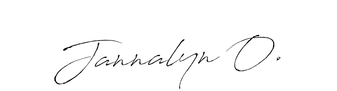 Jannalyn O. stylish signature style. Best Handwritten Sign (Antro_Vectra) for my name. Handwritten Signature Collection Ideas for my name Jannalyn O.. Jannalyn O. signature style 6 images and pictures png