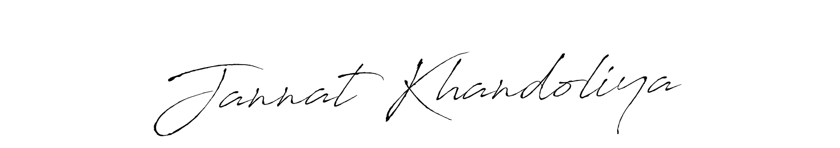 Make a short Jannat Khandoliya signature style. Manage your documents anywhere anytime using Antro_Vectra. Create and add eSignatures, submit forms, share and send files easily. Jannat Khandoliya signature style 6 images and pictures png