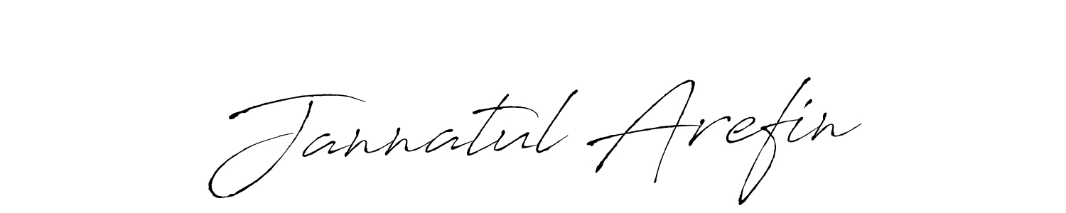 Also You can easily find your signature by using the search form. We will create Jannatul Arefin name handwritten signature images for you free of cost using Antro_Vectra sign style. Jannatul Arefin signature style 6 images and pictures png