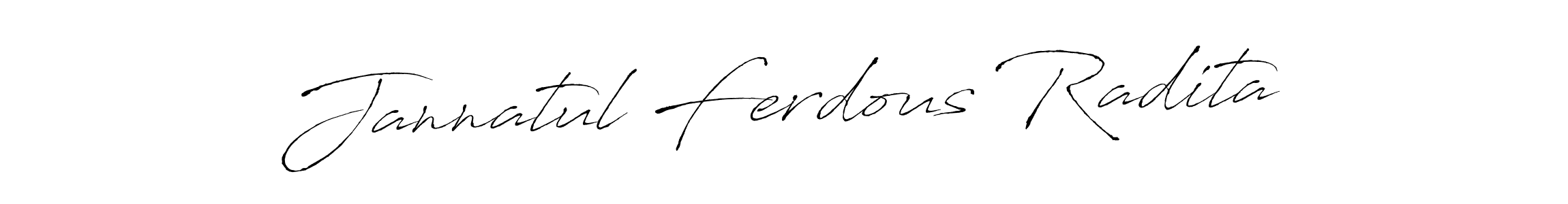 if you are searching for the best signature style for your name Jannatul Ferdous Radita. so please give up your signature search. here we have designed multiple signature styles  using Antro_Vectra. Jannatul Ferdous Radita signature style 6 images and pictures png