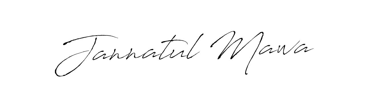 Also we have Jannatul Mawa name is the best signature style. Create professional handwritten signature collection using Antro_Vectra autograph style. Jannatul Mawa signature style 6 images and pictures png