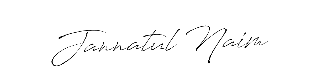 Also we have Jannatul Naim name is the best signature style. Create professional handwritten signature collection using Antro_Vectra autograph style. Jannatul Naim signature style 6 images and pictures png