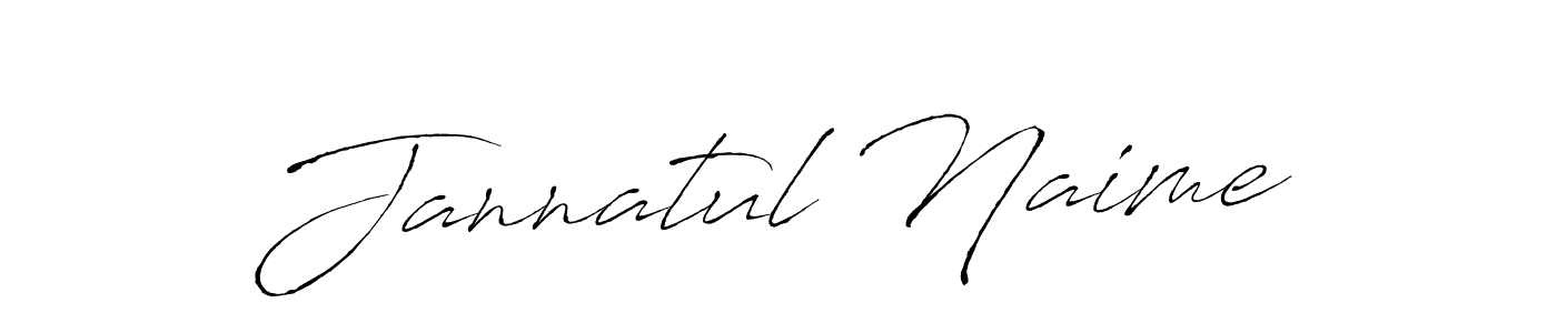 It looks lik you need a new signature style for name Jannatul Naime. Design unique handwritten (Antro_Vectra) signature with our free signature maker in just a few clicks. Jannatul Naime signature style 6 images and pictures png