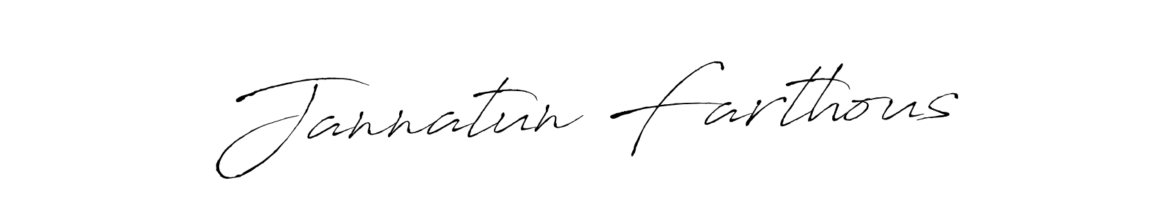 See photos of Jannatun Farthous official signature by Spectra . Check more albums & portfolios. Read reviews & check more about Antro_Vectra font. Jannatun Farthous signature style 6 images and pictures png