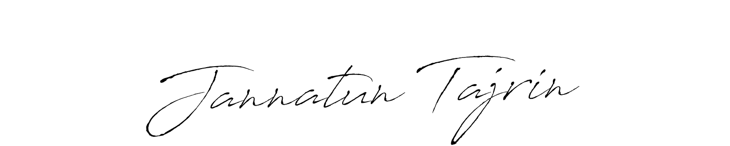 Make a beautiful signature design for name Jannatun Tajrin. Use this online signature maker to create a handwritten signature for free. Jannatun Tajrin signature style 6 images and pictures png