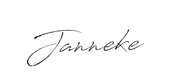 Antro_Vectra is a professional signature style that is perfect for those who want to add a touch of class to their signature. It is also a great choice for those who want to make their signature more unique. Get Janneke name to fancy signature for free. Janneke signature style 6 images and pictures png