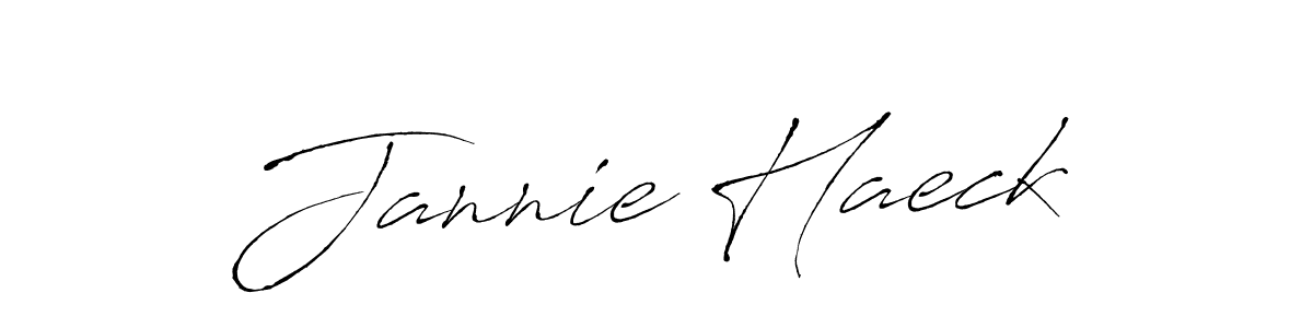 You should practise on your own different ways (Antro_Vectra) to write your name (Jannie Haeck) in signature. don't let someone else do it for you. Jannie Haeck signature style 6 images and pictures png