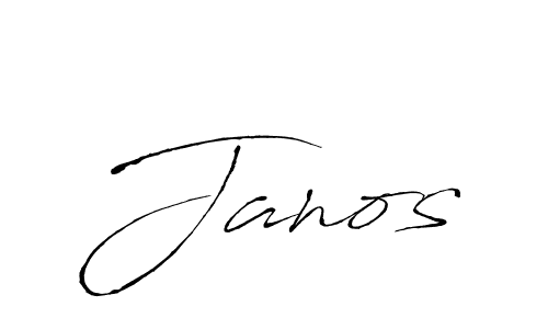 Create a beautiful signature design for name Janos. With this signature (Antro_Vectra) fonts, you can make a handwritten signature for free. Janos signature style 6 images and pictures png