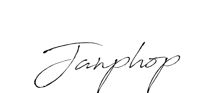 How to make Janphop name signature. Use Antro_Vectra style for creating short signs online. This is the latest handwritten sign. Janphop signature style 6 images and pictures png