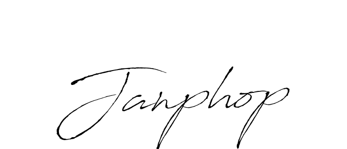 How to make Janphop name signature. Use Antro_Vectra style for creating short signs online. This is the latest handwritten sign. Janphop signature style 6 images and pictures png