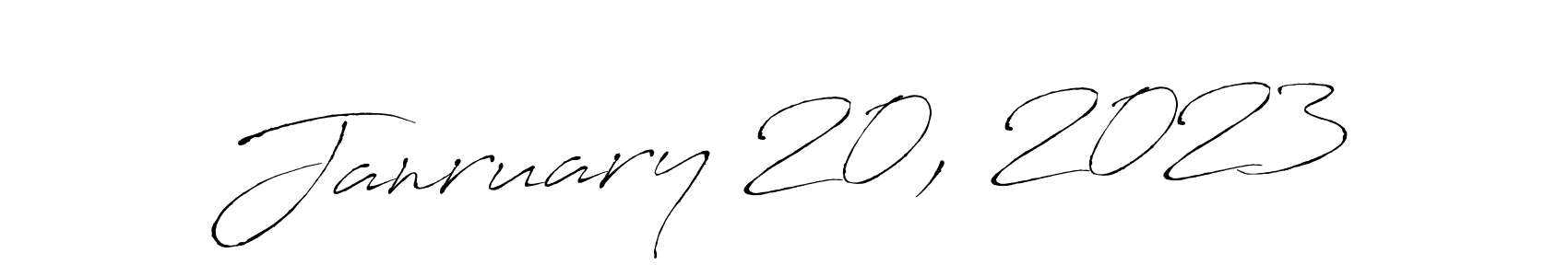 How to Draw Janruary 20, 2023 signature style? Antro_Vectra is a latest design signature styles for name Janruary 20, 2023. Janruary 20, 2023 signature style 6 images and pictures png