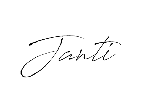 Antro_Vectra is a professional signature style that is perfect for those who want to add a touch of class to their signature. It is also a great choice for those who want to make their signature more unique. Get Janti name to fancy signature for free. Janti signature style 6 images and pictures png