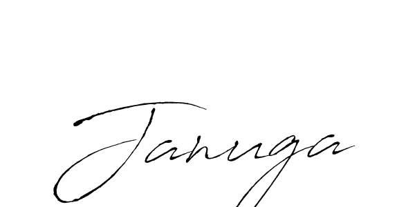 Create a beautiful signature design for name Januga. With this signature (Antro_Vectra) fonts, you can make a handwritten signature for free. Januga signature style 6 images and pictures png