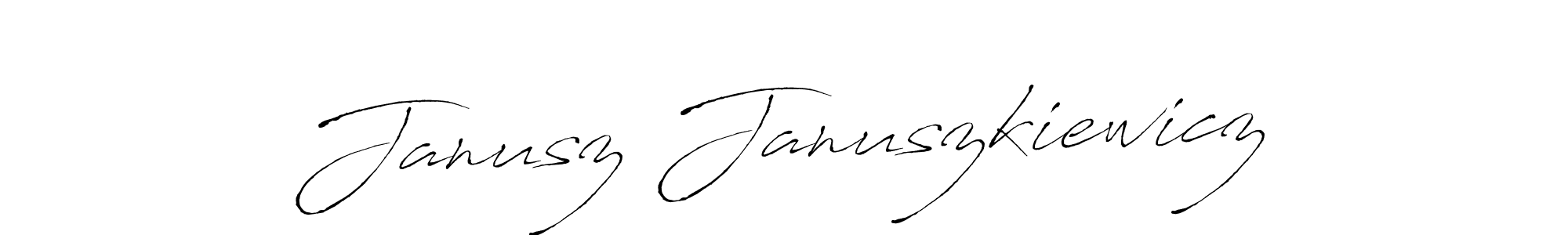 Use a signature maker to create a handwritten signature online. With this signature software, you can design (Antro_Vectra) your own signature for name Janusz Januszkiewicz. Janusz Januszkiewicz signature style 6 images and pictures png