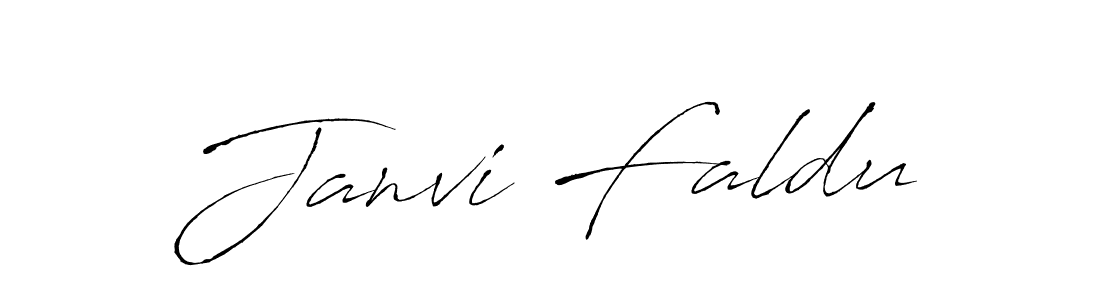 It looks lik you need a new signature style for name Janvi Faldu. Design unique handwritten (Antro_Vectra) signature with our free signature maker in just a few clicks. Janvi Faldu signature style 6 images and pictures png