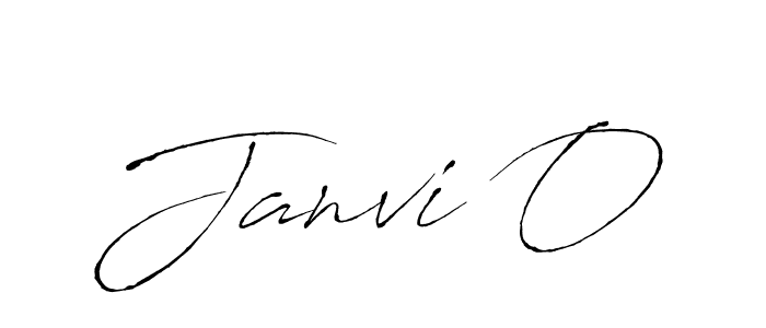 The best way (Antro_Vectra) to make a short signature is to pick only two or three words in your name. The name Janvi O include a total of six letters. For converting this name. Janvi O signature style 6 images and pictures png