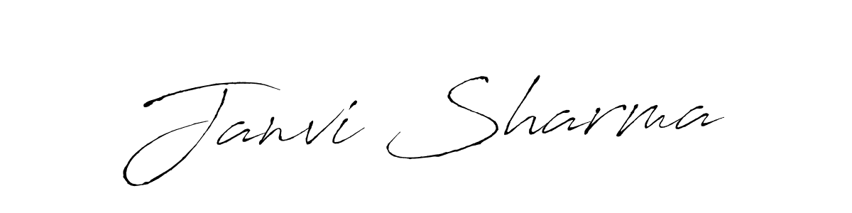 Also we have Janvi Sharma name is the best signature style. Create professional handwritten signature collection using Antro_Vectra autograph style. Janvi Sharma signature style 6 images and pictures png