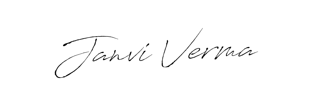 It looks lik you need a new signature style for name Janvi Verma. Design unique handwritten (Antro_Vectra) signature with our free signature maker in just a few clicks. Janvi Verma signature style 6 images and pictures png