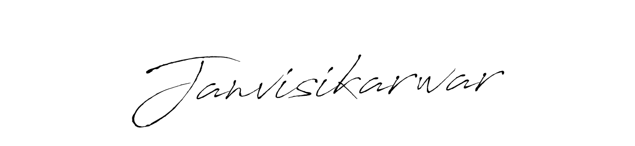 Make a beautiful signature design for name Janvisikarwar. Use this online signature maker to create a handwritten signature for free. Janvisikarwar signature style 6 images and pictures png