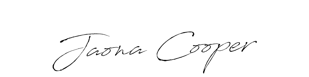Use a signature maker to create a handwritten signature online. With this signature software, you can design (Antro_Vectra) your own signature for name Jaona Cooper. Jaona Cooper signature style 6 images and pictures png