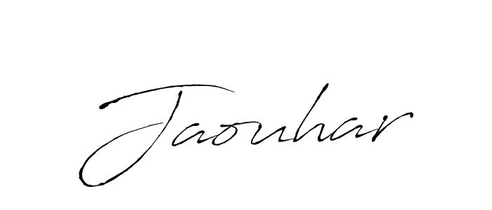 Jaouhar stylish signature style. Best Handwritten Sign (Antro_Vectra) for my name. Handwritten Signature Collection Ideas for my name Jaouhar. Jaouhar signature style 6 images and pictures png