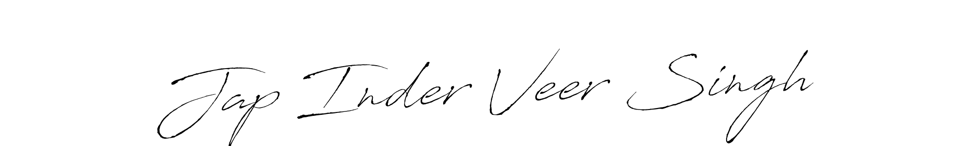 The best way (Antro_Vectra) to make a short signature is to pick only two or three words in your name. The name Jap Inder Veer Singh include a total of six letters. For converting this name. Jap Inder Veer Singh signature style 6 images and pictures png