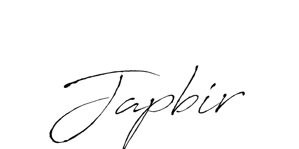 Japbir stylish signature style. Best Handwritten Sign (Antro_Vectra) for my name. Handwritten Signature Collection Ideas for my name Japbir. Japbir signature style 6 images and pictures png