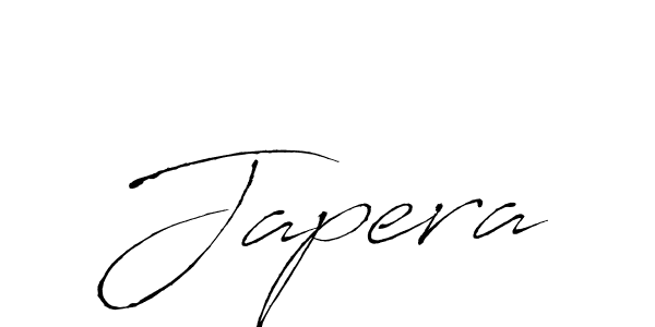 How to make Japera signature? Antro_Vectra is a professional autograph style. Create handwritten signature for Japera name. Japera signature style 6 images and pictures png