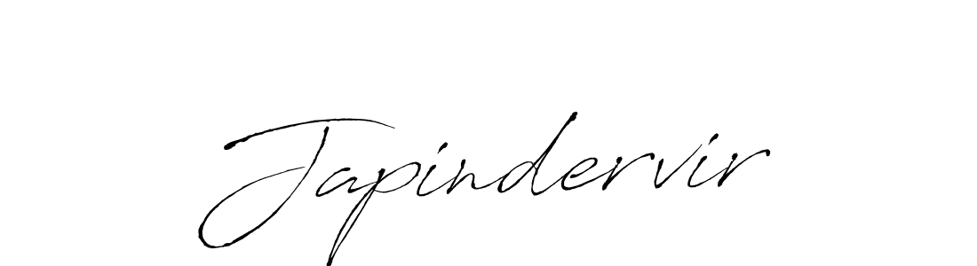 How to make Japindervir name signature. Use Antro_Vectra style for creating short signs online. This is the latest handwritten sign. Japindervir signature style 6 images and pictures png