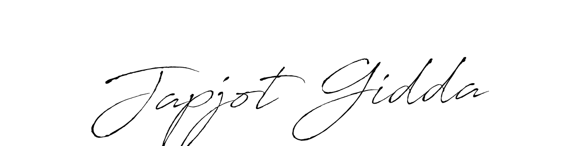 Also You can easily find your signature by using the search form. We will create Japjot Gidda name handwritten signature images for you free of cost using Antro_Vectra sign style. Japjot Gidda signature style 6 images and pictures png